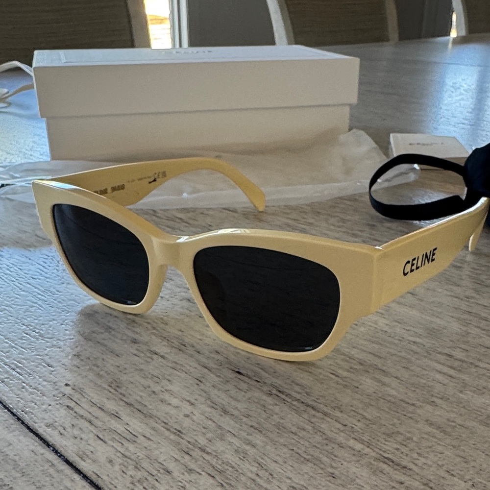 Celine Monochrome Sunglasses -never used